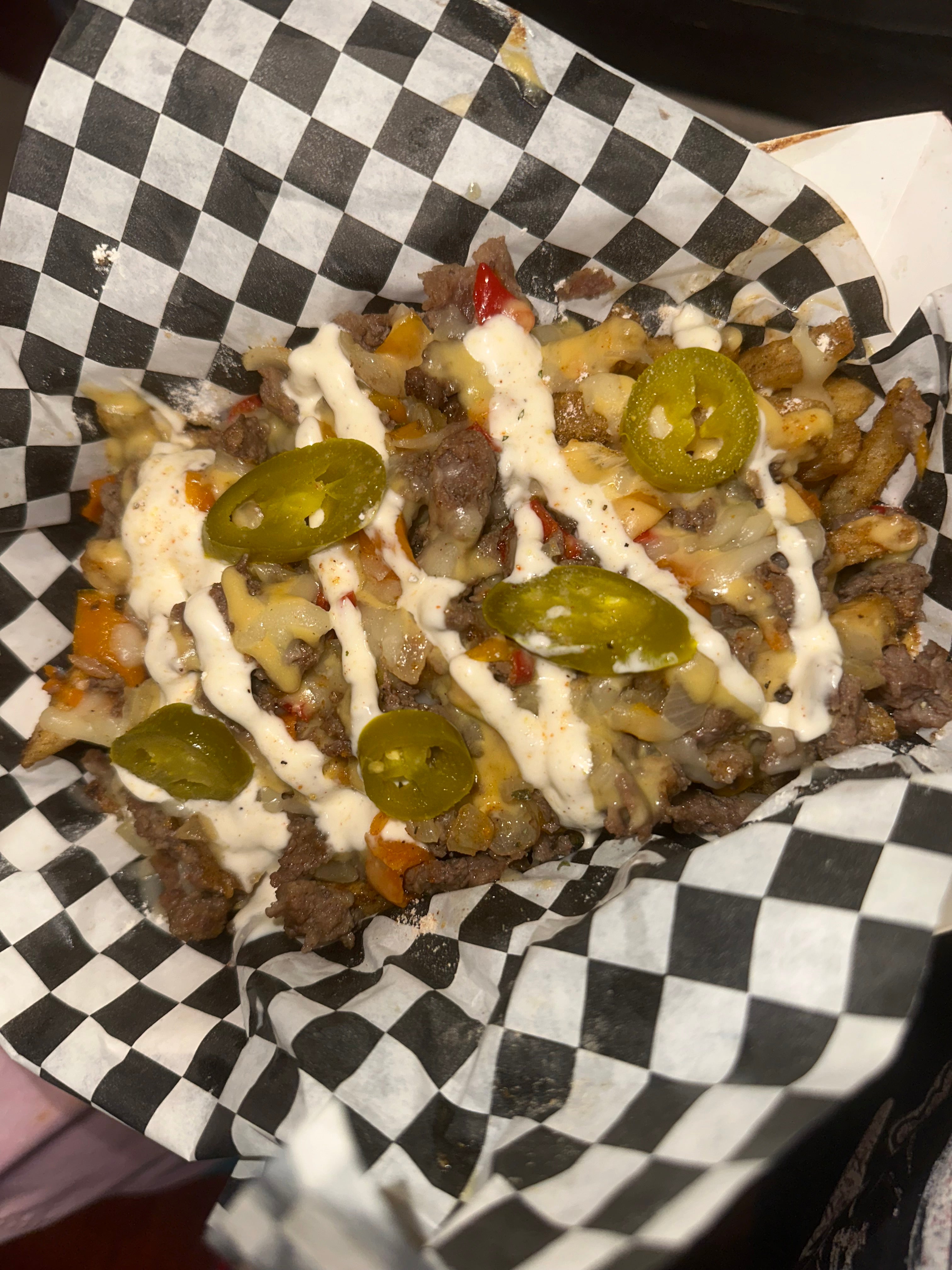 Philly Cheesesteak Loaded Fries