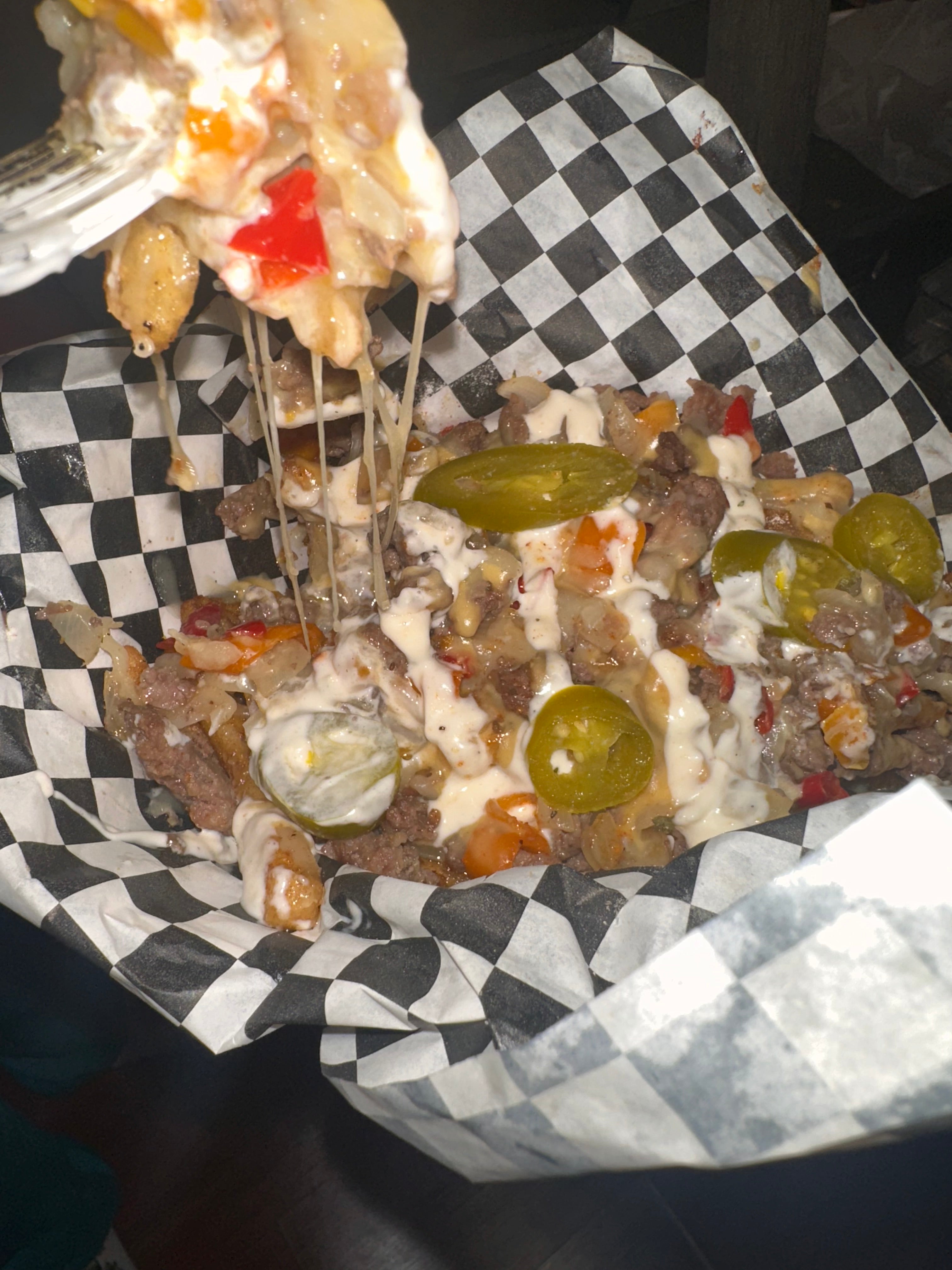 Philly Cheesesteak Loaded Fries