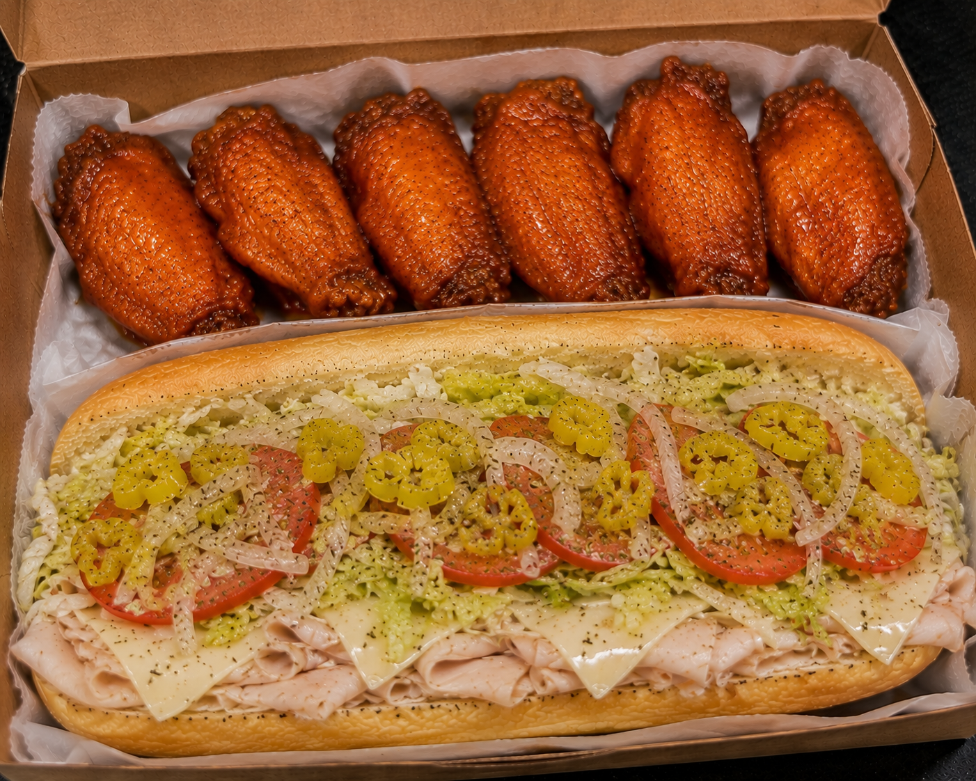 Chicago Style Turkey Hoagie
