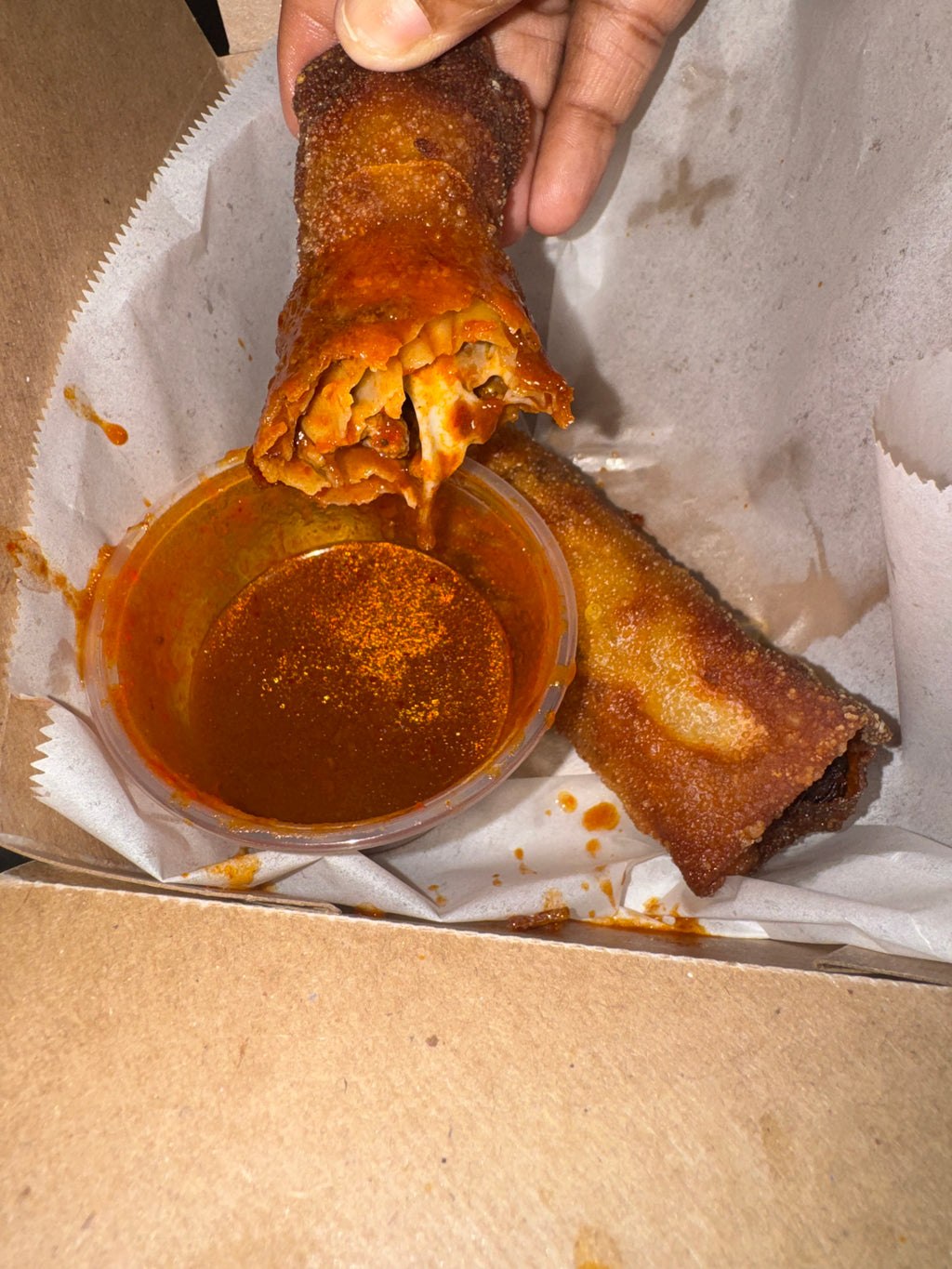 Birria Egg Rolls