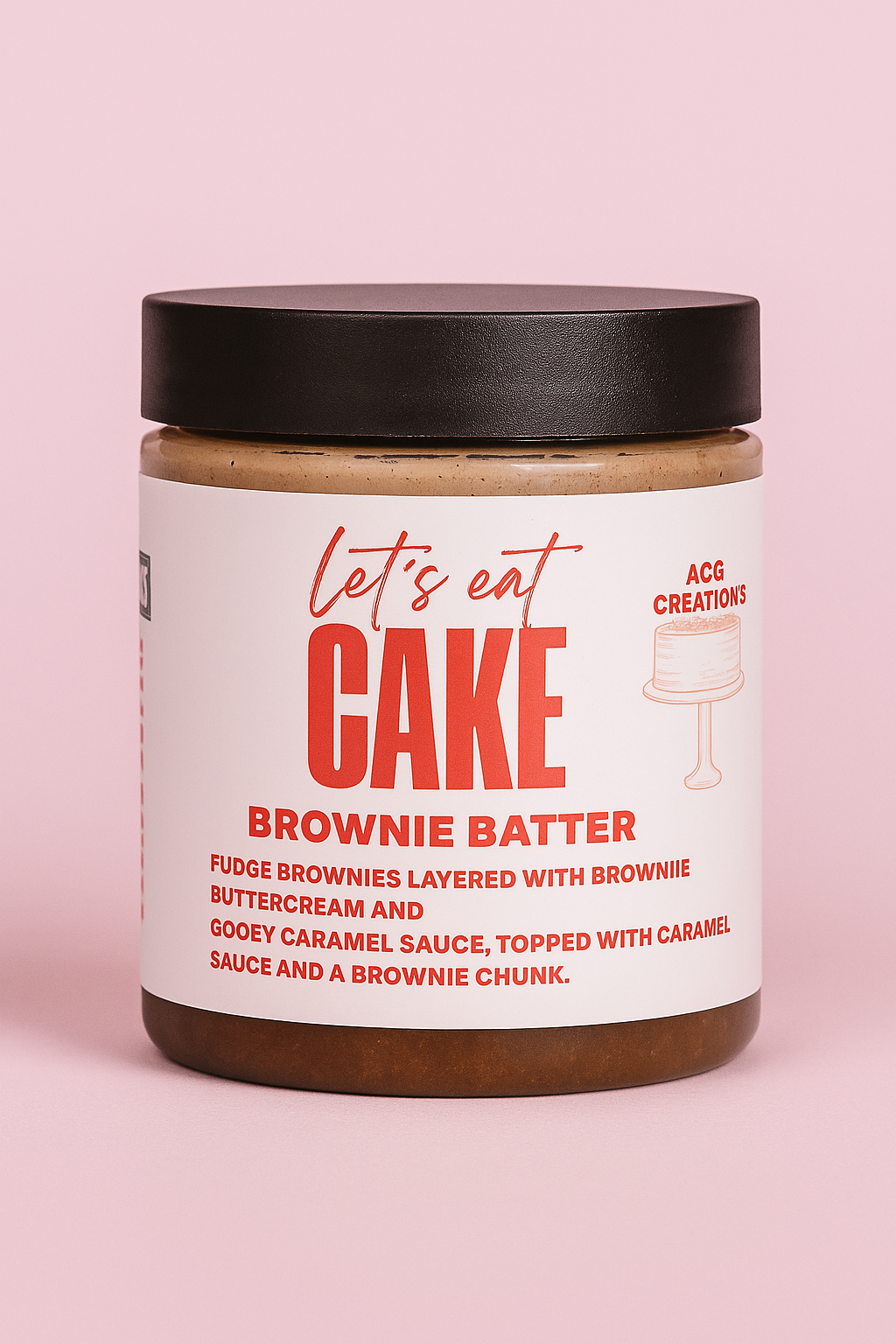 6 Count Cake Jar (The Perfect Gift)