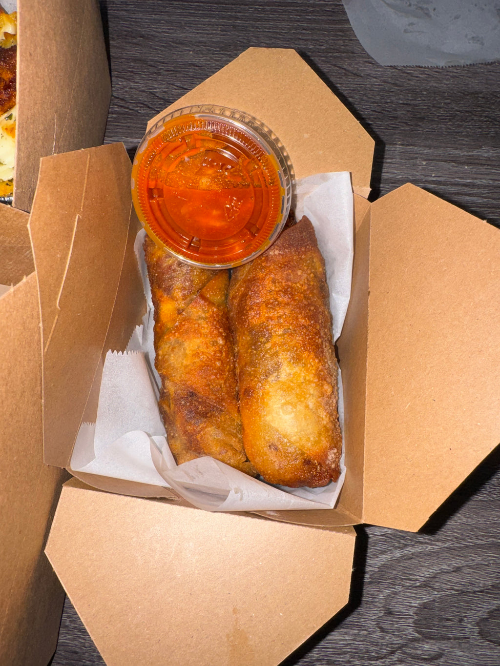 Birria Egg Rolls