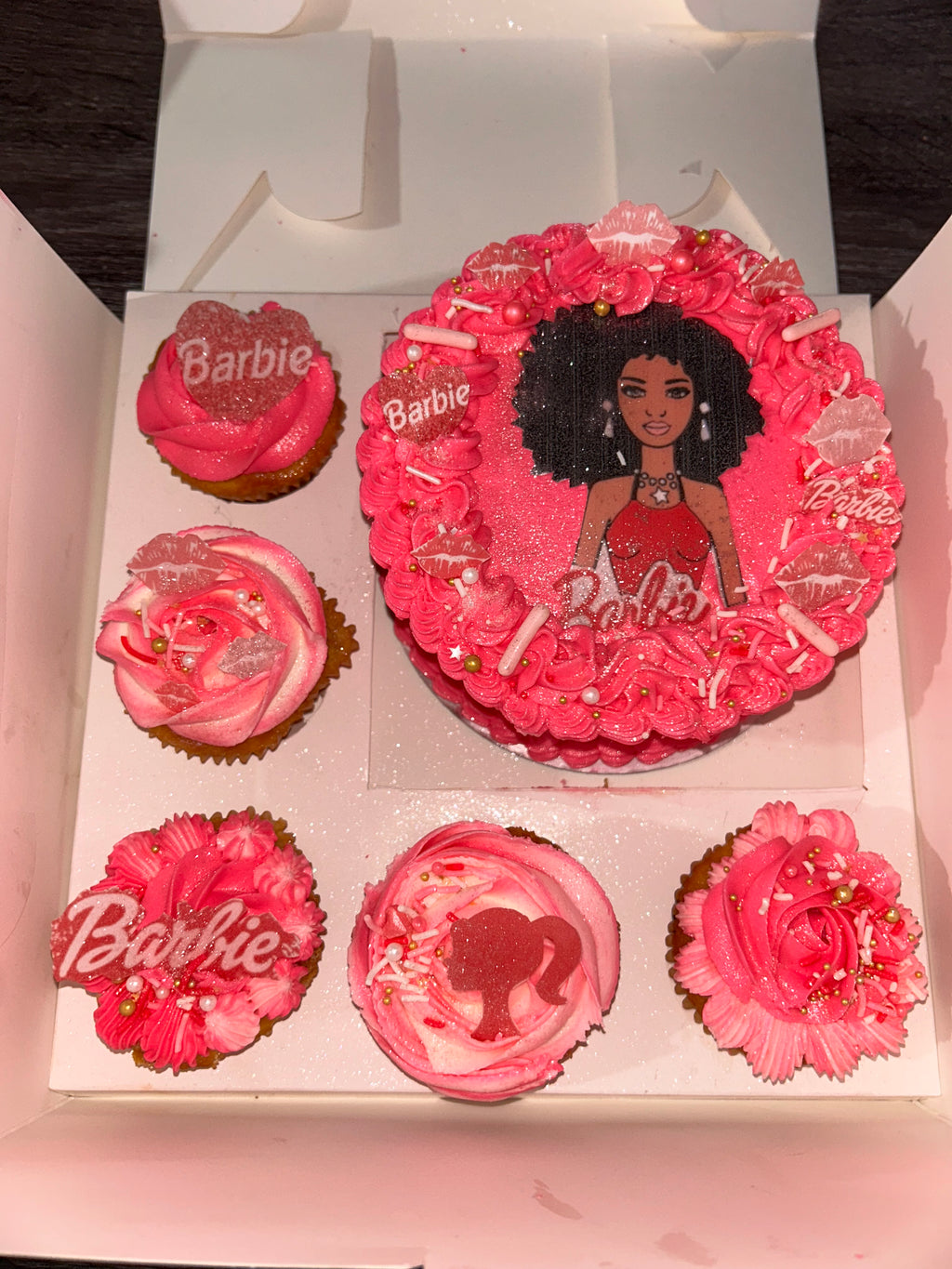 Bento box 5 cupcakes