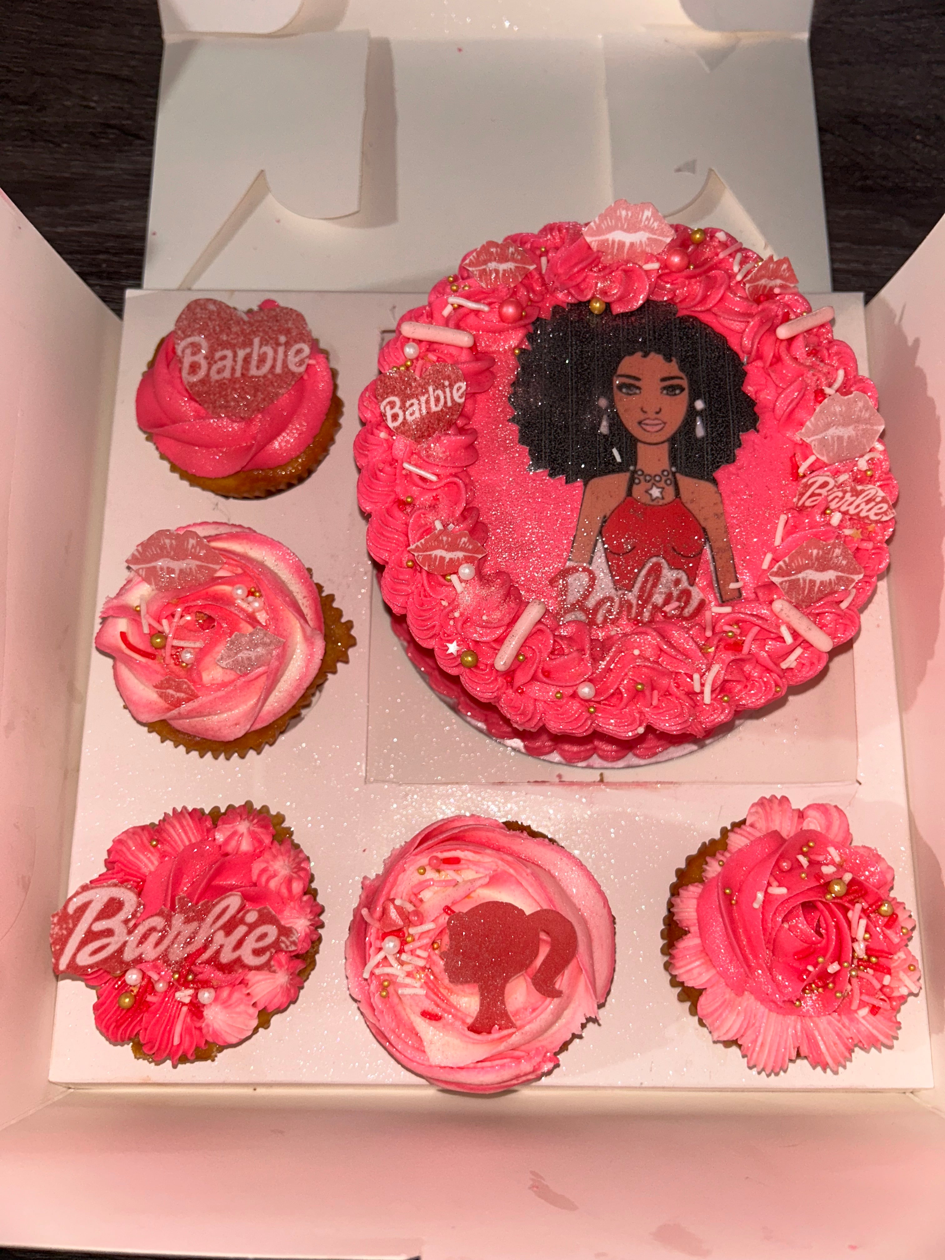 Bento box 5 cupcakes