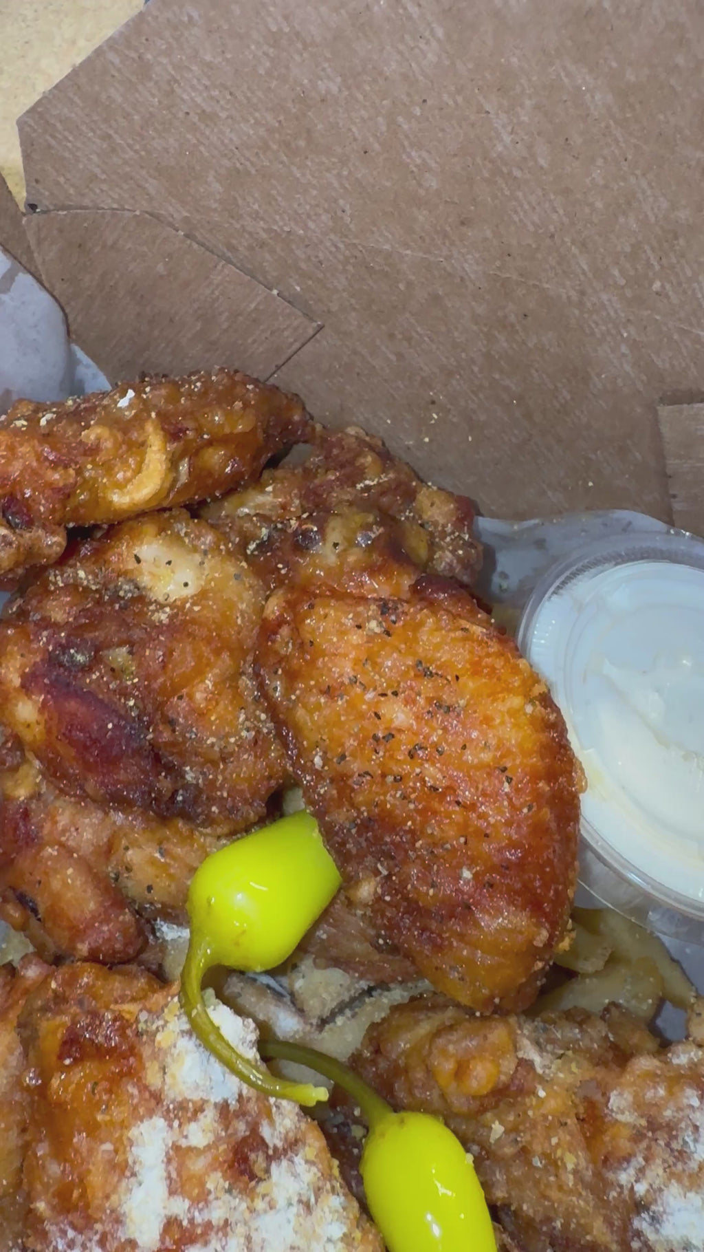 10 Piece Wing and Fries