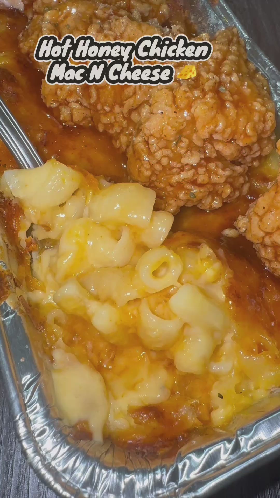 Crispy Chicken Mac n Cheese