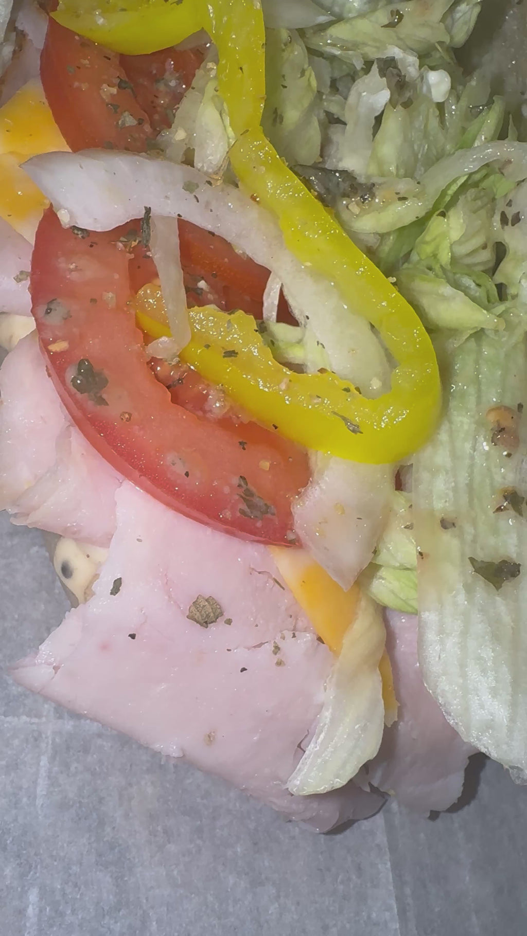 Chicago Style Turkey Hoagie